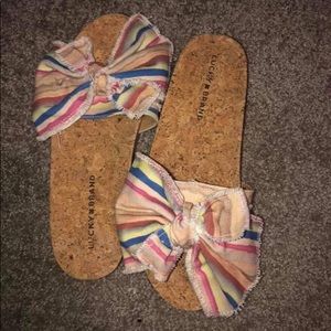 Lucky Brand Bow Sandals💕